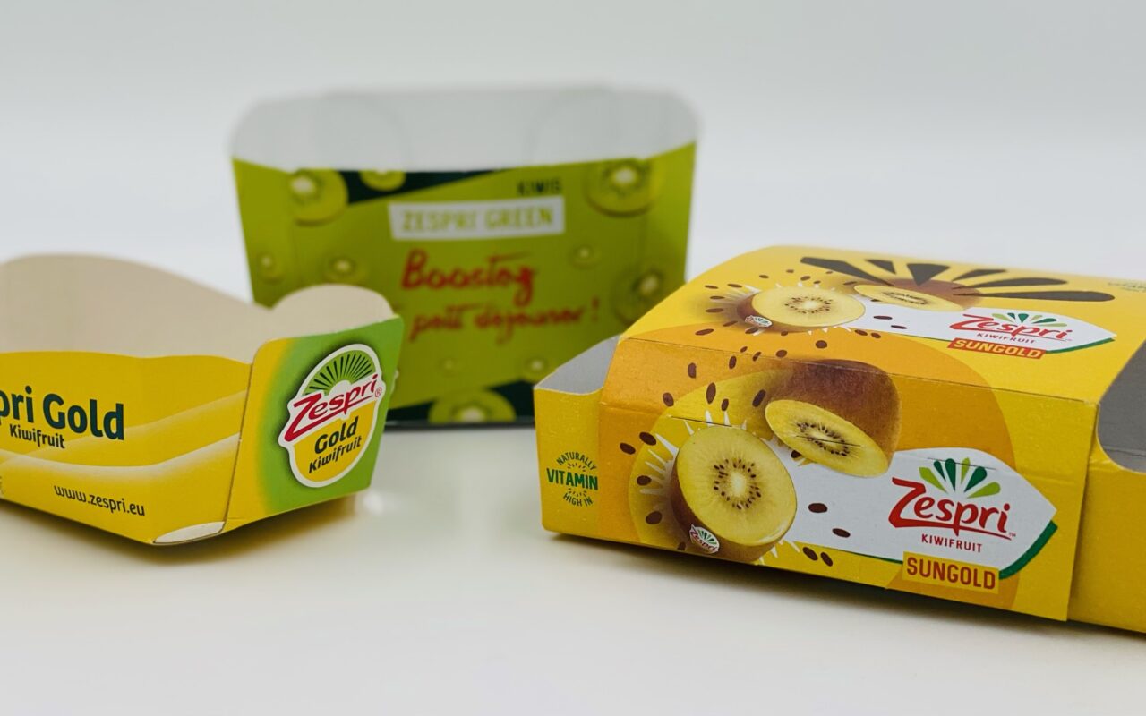 Kiwi karton van Zespri